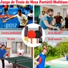 Red de Ping Pong y Raquetas y Pelotas Set, Red