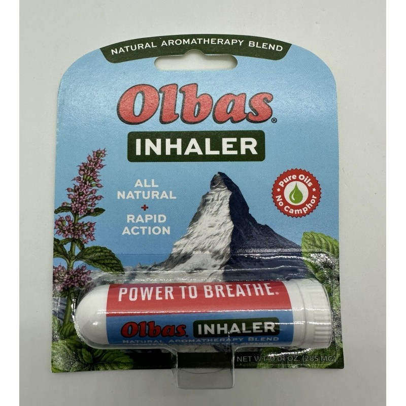Olbas 3 Olbas Inhaler Natural Aromatherapy Blend .01oz Ea
