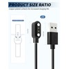 Charging Cable for Dyurwa P97 Smartwatch，2 - Pin Magnetic Charging