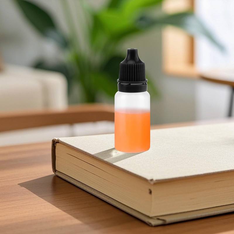 ZEONHEI 200 Pcs 10ml Dropper Bottles, Plastic Empty Dropper Bottles