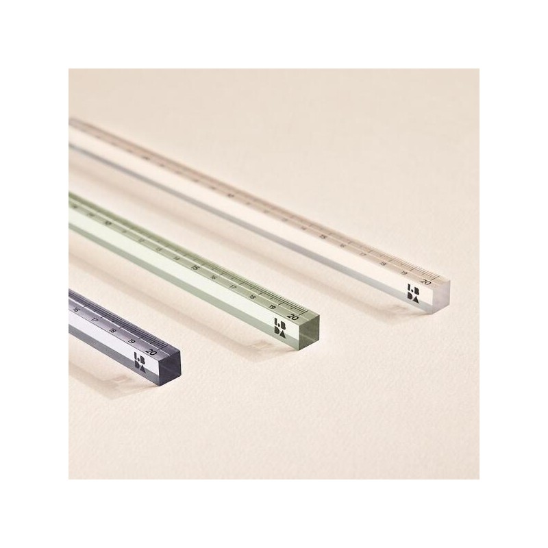Artbox/Hosa Stationery Monami Robda Acrylic Stick Ruler 20cm / 아트박스호사문구