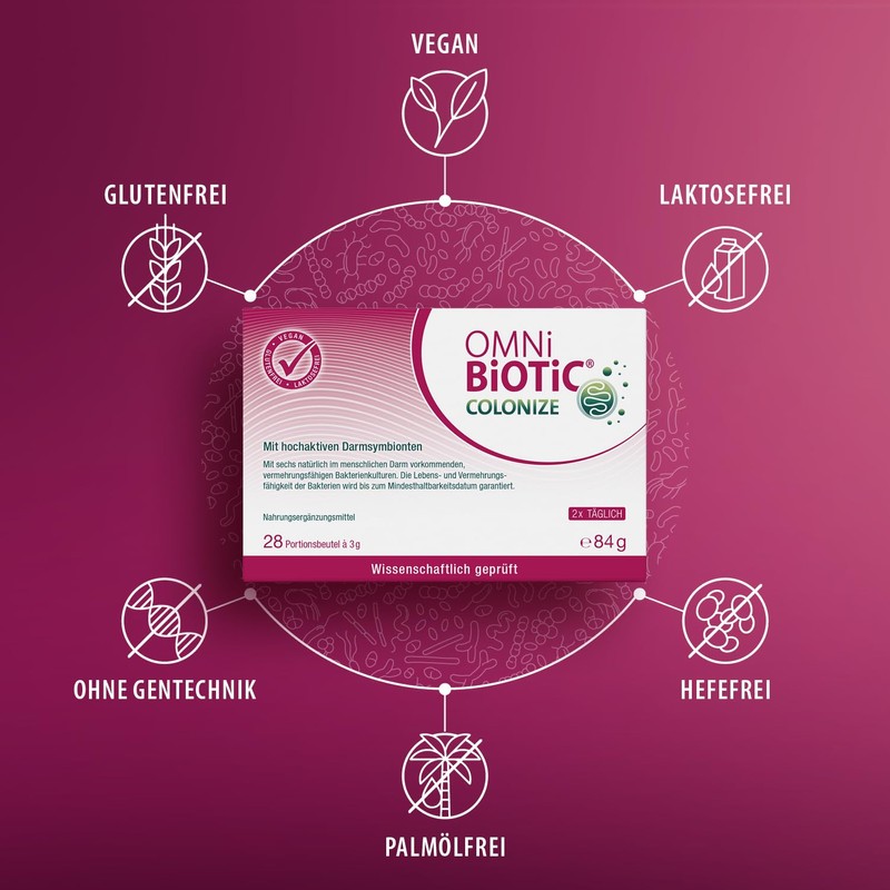OMNi BiOTiC COLONIZE | 28 Servings | 6 Bacterial Strains
