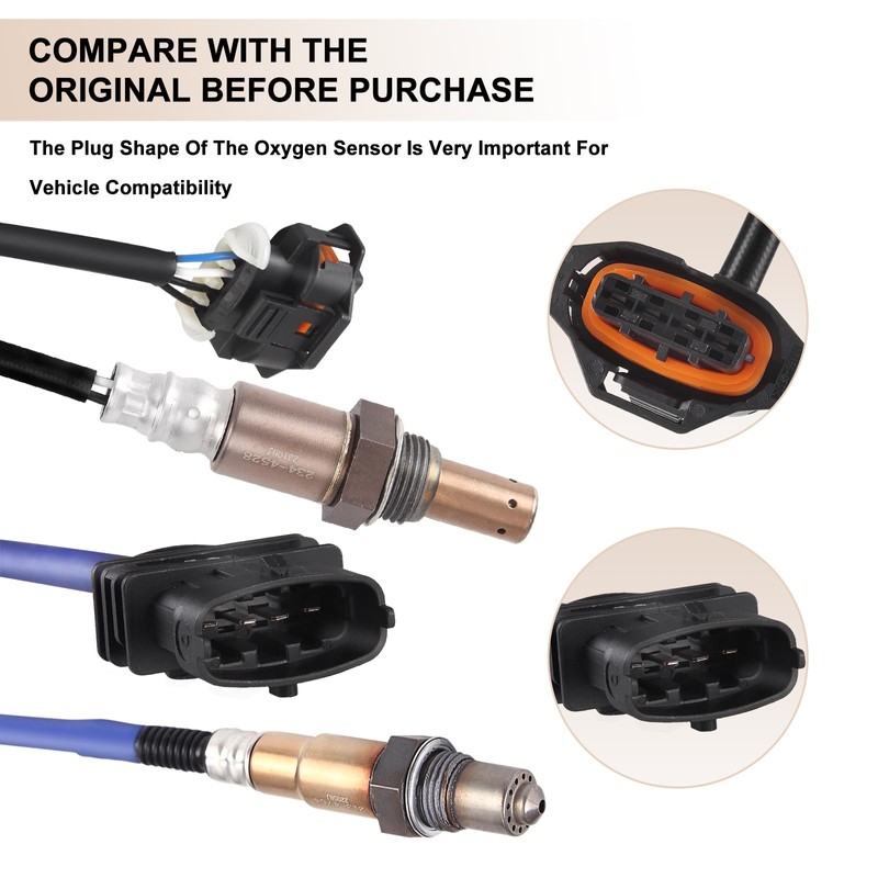 O2 Oxygen Sensor Upstream Downstream Fits for Chevy Cruze 2011-2016,