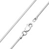 Vinani Pendant Design Spiral Elegant Curved Brushed Shiny with Sterling