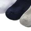 Polo Baby Sport Quarter Sock 6 Pair Pack, Navy White,