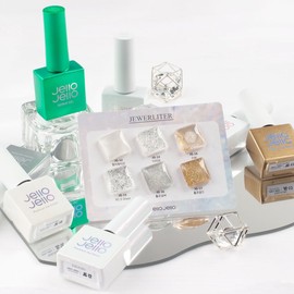 Jello Jello Jewelry Glitter Gel 6-piece set / 젤로젤로 쥬얼리터 글리터젤 6종 세트