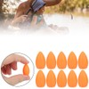 50Pcs Orange Floating Water Long Shot Assist Device Fly Hook