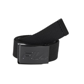 FILA Men's 2-in-1 Military Web Belt One Size Adjustable 1.37" Wide Logo Buckle