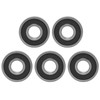 10PCS Miniature Ball Bearings High Accuracy Rubber Sealed Deep Groove