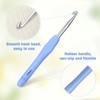Ergonomic Crochet Hook, 7.0 mm, Soft Handle, Knitting Needles for