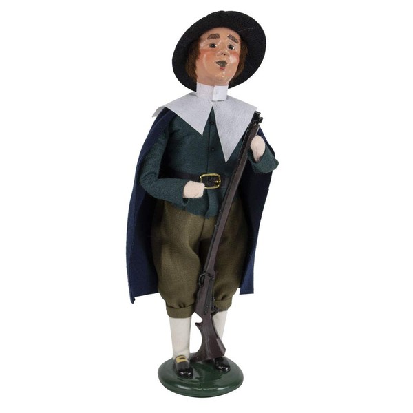 Byers' Choice Pilgrim Man Caroler Figurine from The Thanksgiving Collection #5012C
