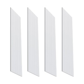 YIEMI 6061 Aluminum Bar，1/8"Thickness x 2"Width x 12"Length Rectangle Aluminum Flat Bars，4 Pcs