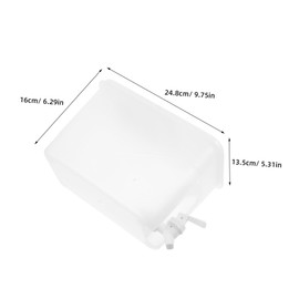 Ciieeo Cold Water Kettle Tap Large Capacity Beverage Dispenser Hot Water Bottle Fridge