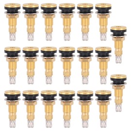 ApplianPar 20Pcs TR618A 1-7/8" Tractor Air Liquid Tubeless Tire Brass Valve Stem for Industrial Agricultural Wheels