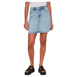 Vila Vikaja Jaf LBD Women's Denim Skirt-Noos Skirt, Light blue (light blue denim)