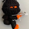 Voodoo String Doll Keychain, Design T106