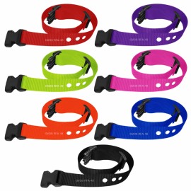 Grain Valley 1" Replacement Strap Fits Most PetSafe Bark Collars--ALL COLORS - Lime