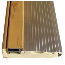 Exterior Inswing Threshold 4 9/16 inch with Composite Cap and Composite Bottom- Mill (36 inches Length -Uncut)
