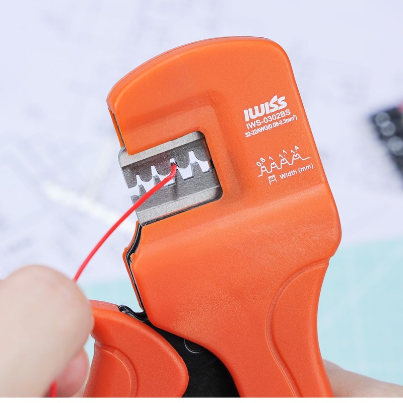 iCrimp IWS-0302BS Wire Crimping Tool for JST, Molex, Dupont Micro