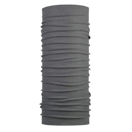 P.A.C. Merino Tech Multifunctional Scarf, Outdoor Scarf, Seamless Neckerchief, Sustainable Tube Scarf, Headband, Various Designs, Unisex, 10 Wearing Styles, graphite