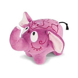 Nici 41320 Jolly Mäh Elephant Curcuma Standing Plush, 33 cm