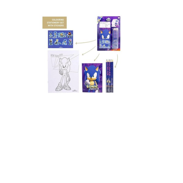 Sonic Stationery Set - With Prints of the Series -