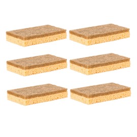 Tofficu 6pcs Kitchen Cleaning Sponges Bowl Washing Tools Strong Absorption for Efficient Home Cleaning for Sinks Cups and More