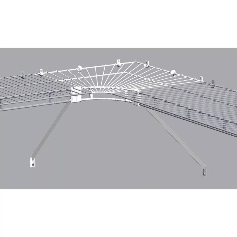 Closetmaid 16" S&R Corner Shelf Kit