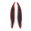 1 Pair Carbon Fiber Car Headlight Eyebrow Eyelid Fit for
