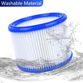 Vacuum Replacement Filters,Vacuum Cleaner Cartridge HEPA Filter,Compatible for Stihl SE 62,SE 61,SE 85C,SE 90,SE 100, SE 122 Wet/Dry Vacuum Cleaner Parts,Vacuum Accessories