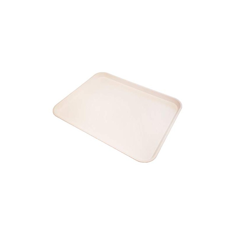 KB1 Medium White Plastic Catering Tray (356mm L x 254mm
