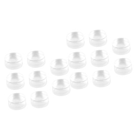 Beavorty 16pcs Nail Art Stamping Tools Transparent Stampers for Manicure Easy to Use for Home and Salon for Creating Unique Nail Patterns