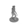 Half Orc Female Barbarian 2 Tabletop DND Gaming Miniature