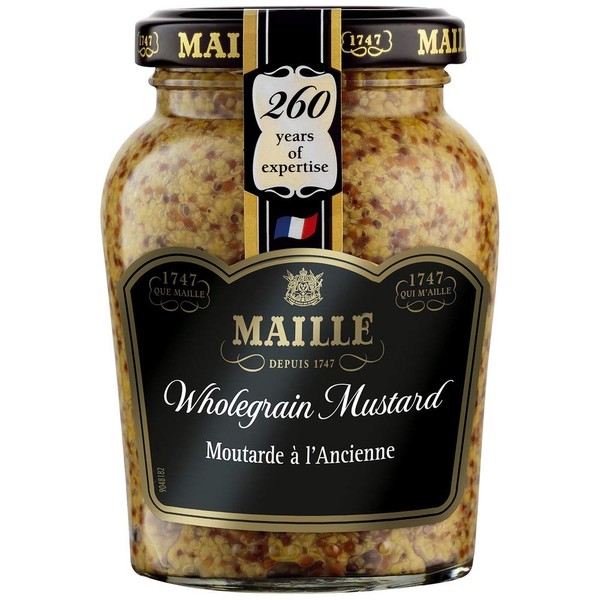 Maille Wholegrain since 1747 Mustard for pork, beef, and salad dressings 210 g