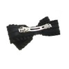 Vingtaine H7403-BK- Ruffled Ribbon Barrette, Cute, Adult, Cute, Hair Clip,