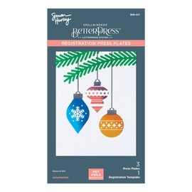 Spellbinders Ornamental Registration Press Plate