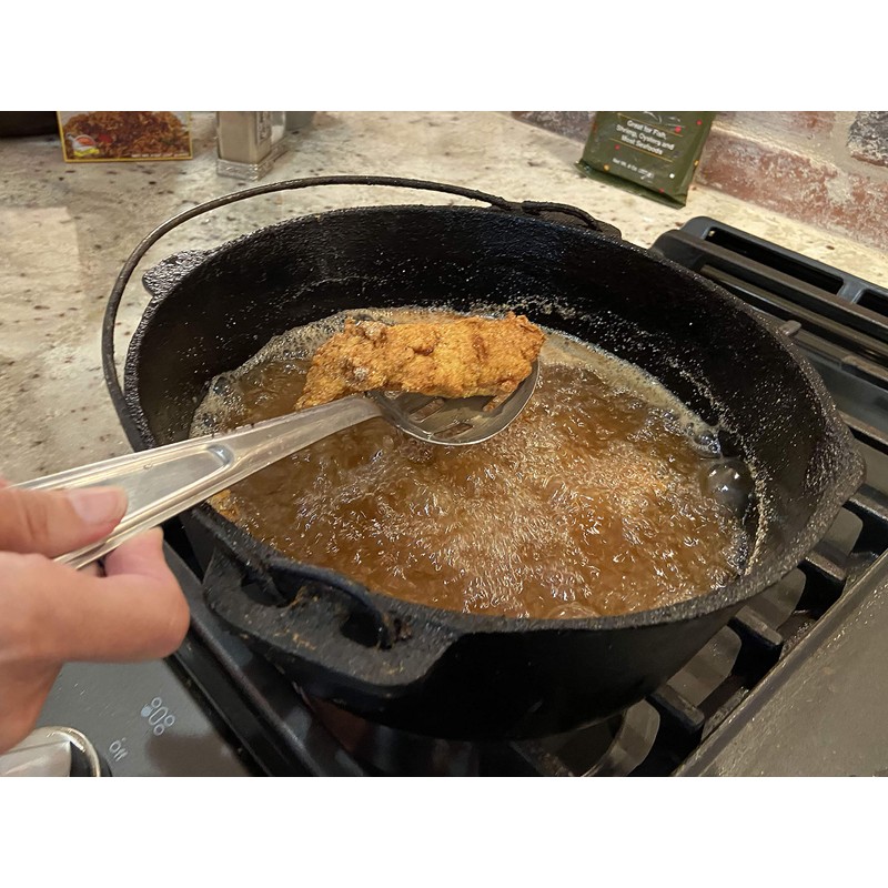 Seasoned Fish Fry 8 oz Cajun's Choice Louisiana Foods (Pack