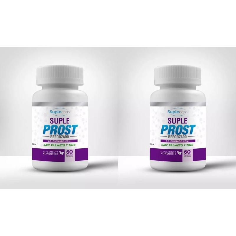 Suplecaps Suple Prost Con 60 Tabletas De 750 Mg Suplecaps