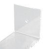 6pcs Acrylic Headband Holder Wall Clear Hanging Headband Organizer Storage