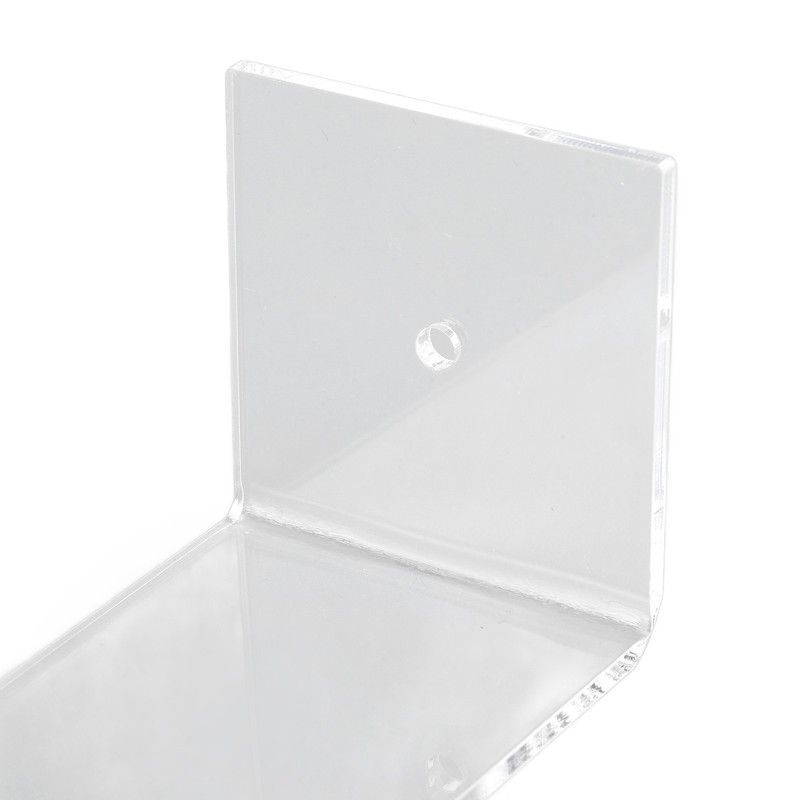 6pcs Acrylic Headband Holder Wall Clear Hanging Headband Organizer Storage