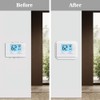 Thermostat Trim Plate Cover, Covers Wall Imperfections, Easy to Install,