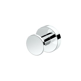 Gatco 4635 Glam Single Robe Hook, Wall Mounted Hook for Bathroom Towels & Robes, 2 Inch, Chrome