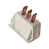 Maintained Rocker Power Switch Tower HIGH-Off-Low 3-Pins 3-Positions White