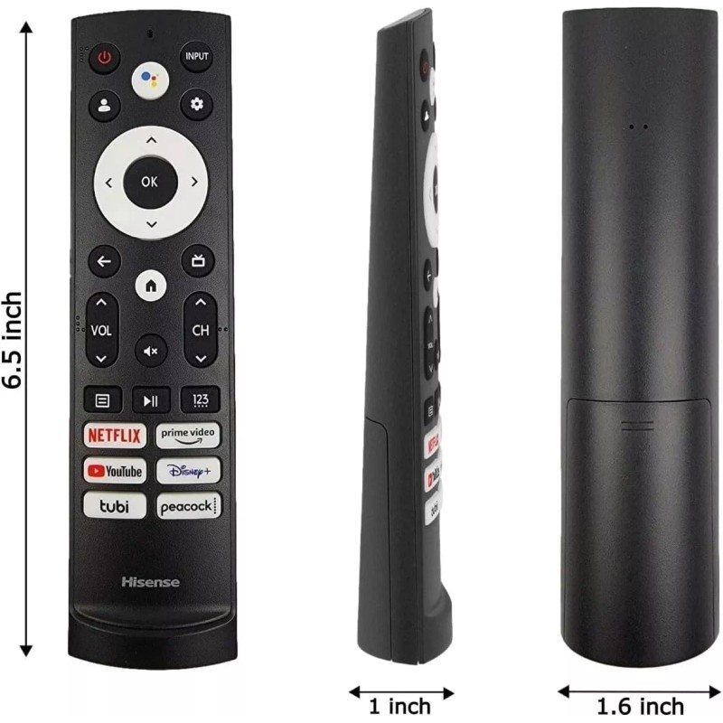 For Hisense Original ERF3V0H Remote Control for All Hisense Google
