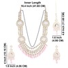Efulgenz Indian Bridal Jewelry Sets for Women Faux Pearl Bridal