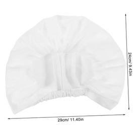 OHPHCALL Floral Turban Hat for Women Vintage Elastic Head Wrap Decorative Flower Headscarf Stylish Headwear for Beach and Most Sizes