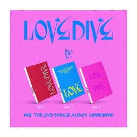 IVE LOVE DIVE 2nd Single Album Ver.2 Contents+Tracking Sealed