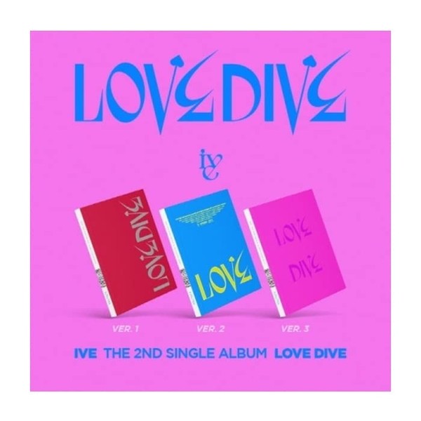 IVE LOVE DIVE 2nd Single Album Ver.2 Contents+Tracking Sealed