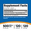 Nutricost Lactobacillus Acidophilus 500 Million CFU Per Serving (120 Capsules)