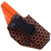 KYDEX Thermoform Sheet - (Honeycomb Camo) - (Hunter Orange/Black -